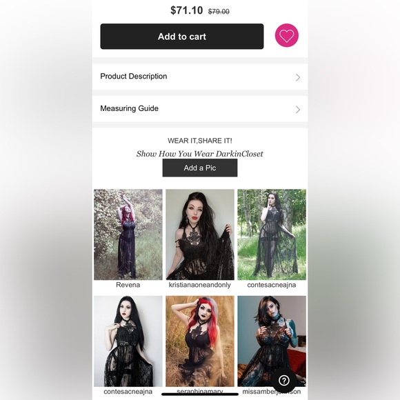Eva Lady Black Lace Maxi Dress - Picture 3 of 6